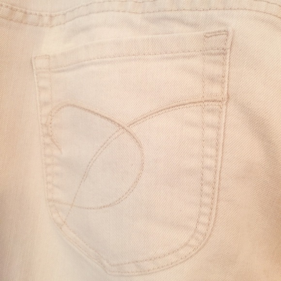 Chico’s Platinum Denim Jeans Pants bootcut Sz M - Picture 5 of 8